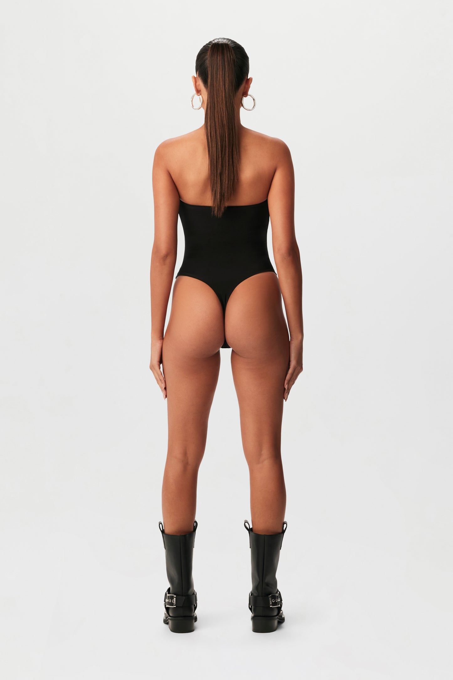 Hourglass O-Ring Cut Out Bodysuit