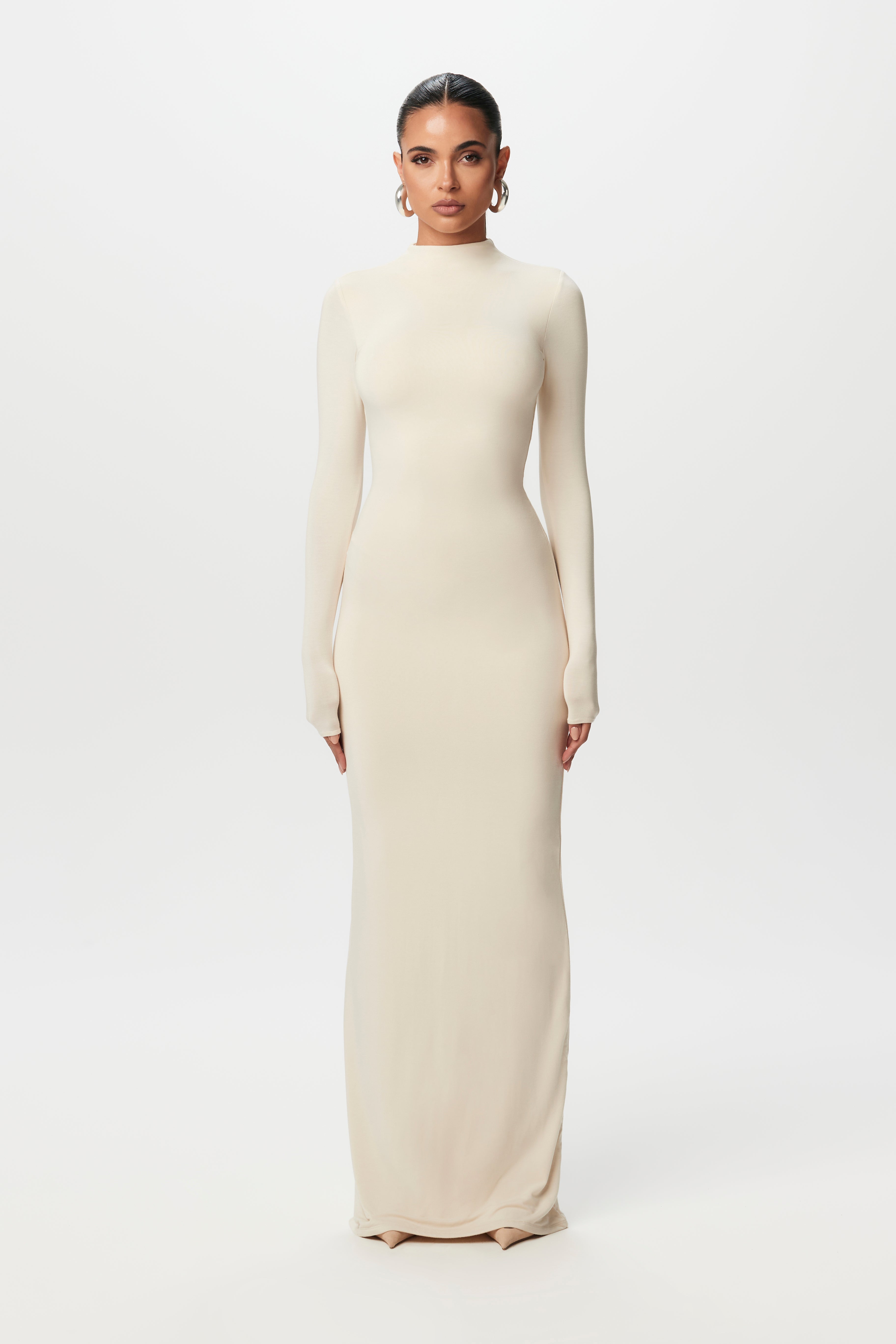 Hotsell NAKED WARDROBE Meant Tu-be Maxi Dress In Off White L