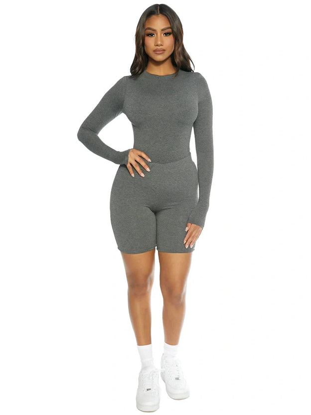 NW Sculpt Mock Neck Bodysuit