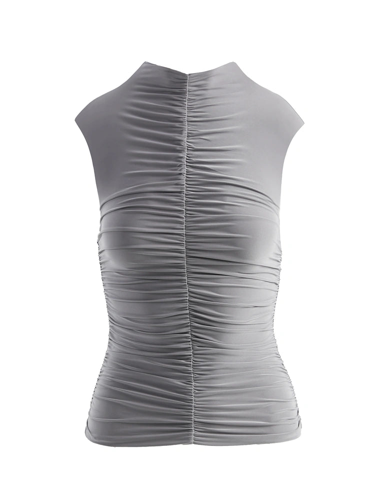 Hourglass Ruched Sleeveless Top