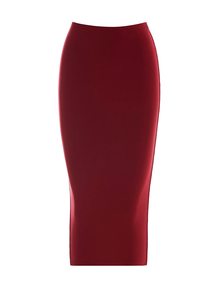 Hourglass Bodycon Midi Skirt