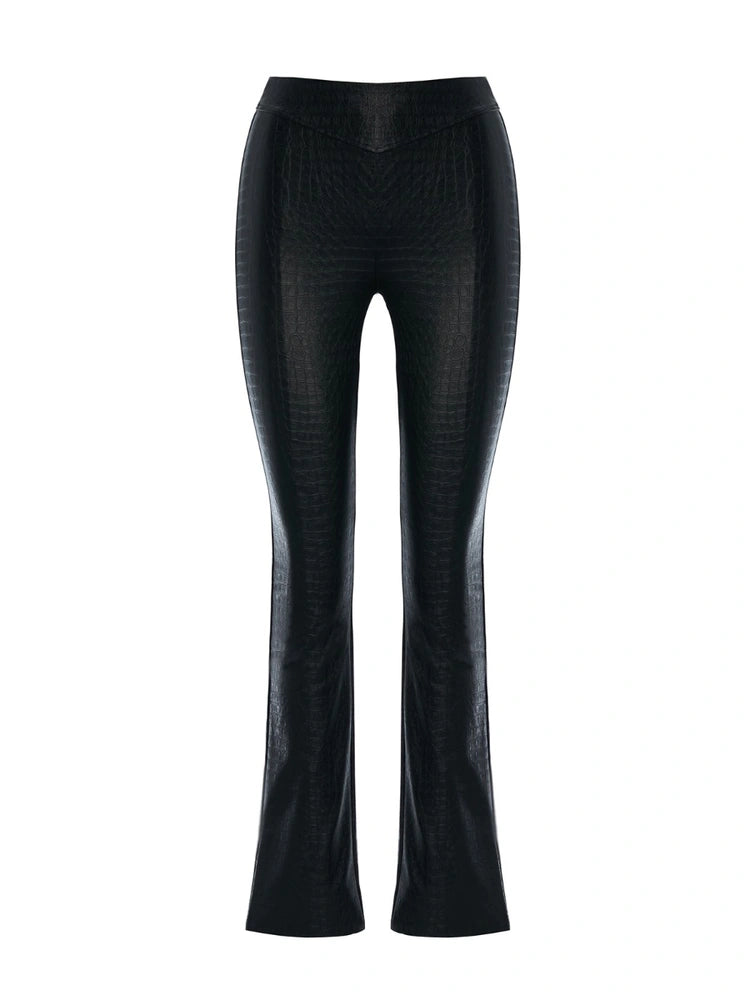 VAULTROOM BAKER 怪し ZIPPED PANTS / BLACKLサイズ