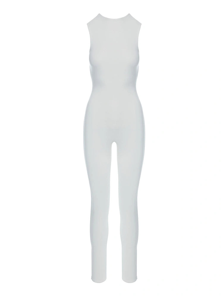 Smooth & Sleeveless Jumpsuit – Naked Wardrobe