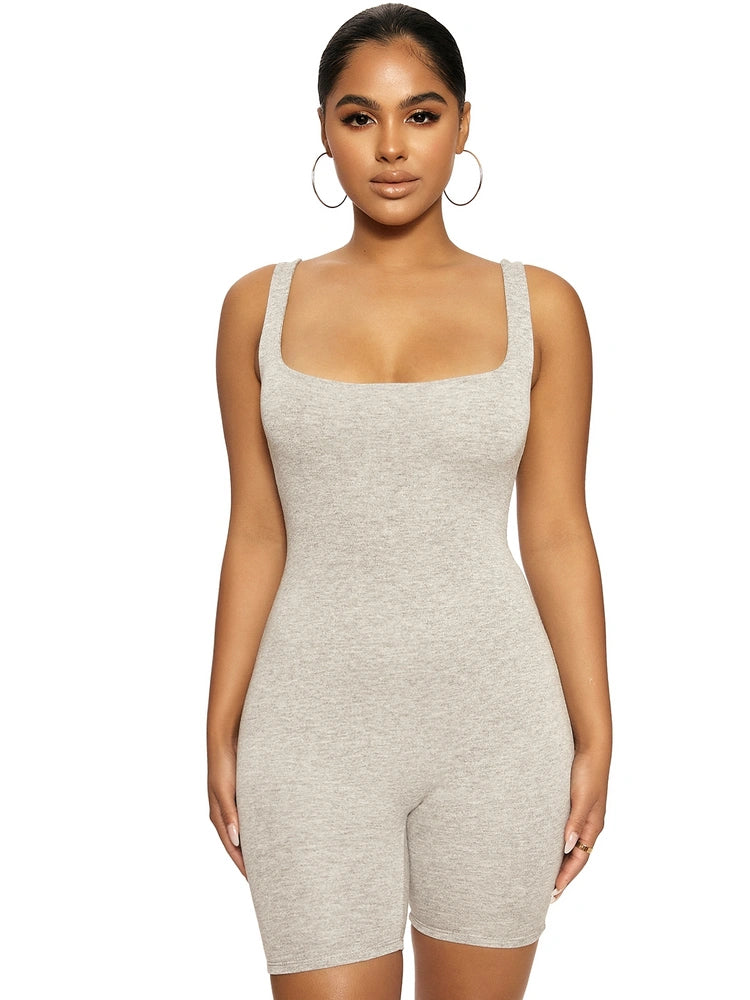 NW Scooped Tank Romper