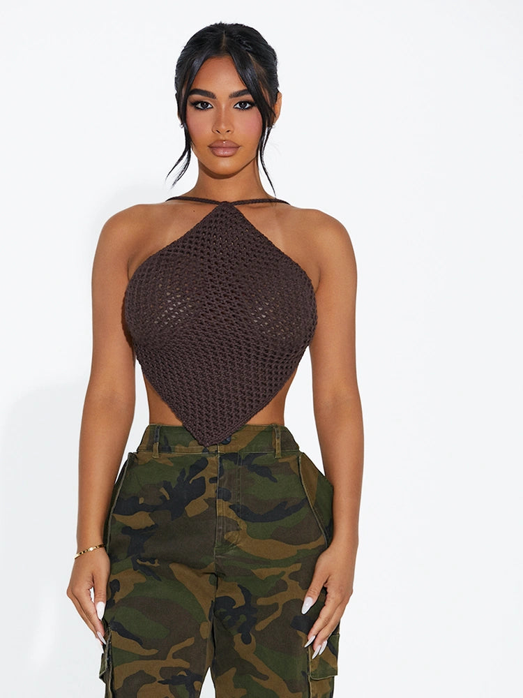 The Crochet Halter Top