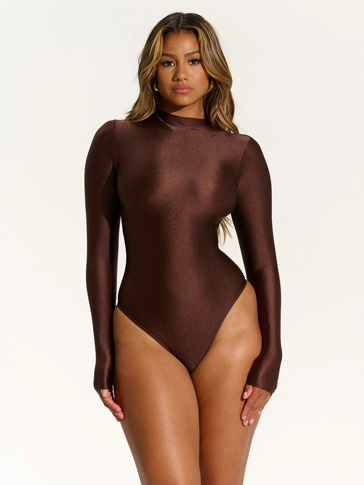 The Sleek Mock Bodysuit