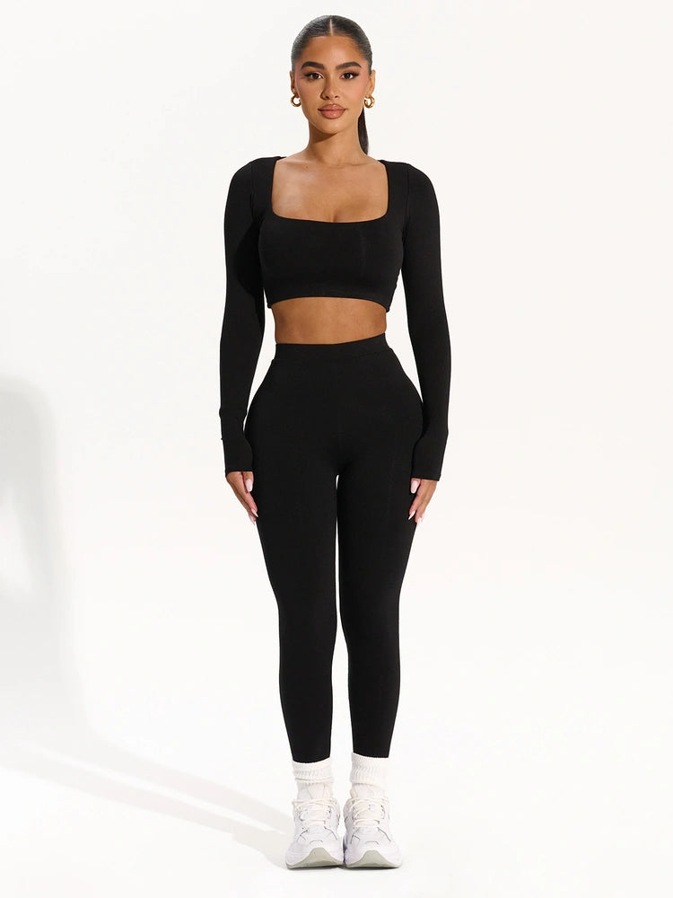 NW Scooped Legging Set