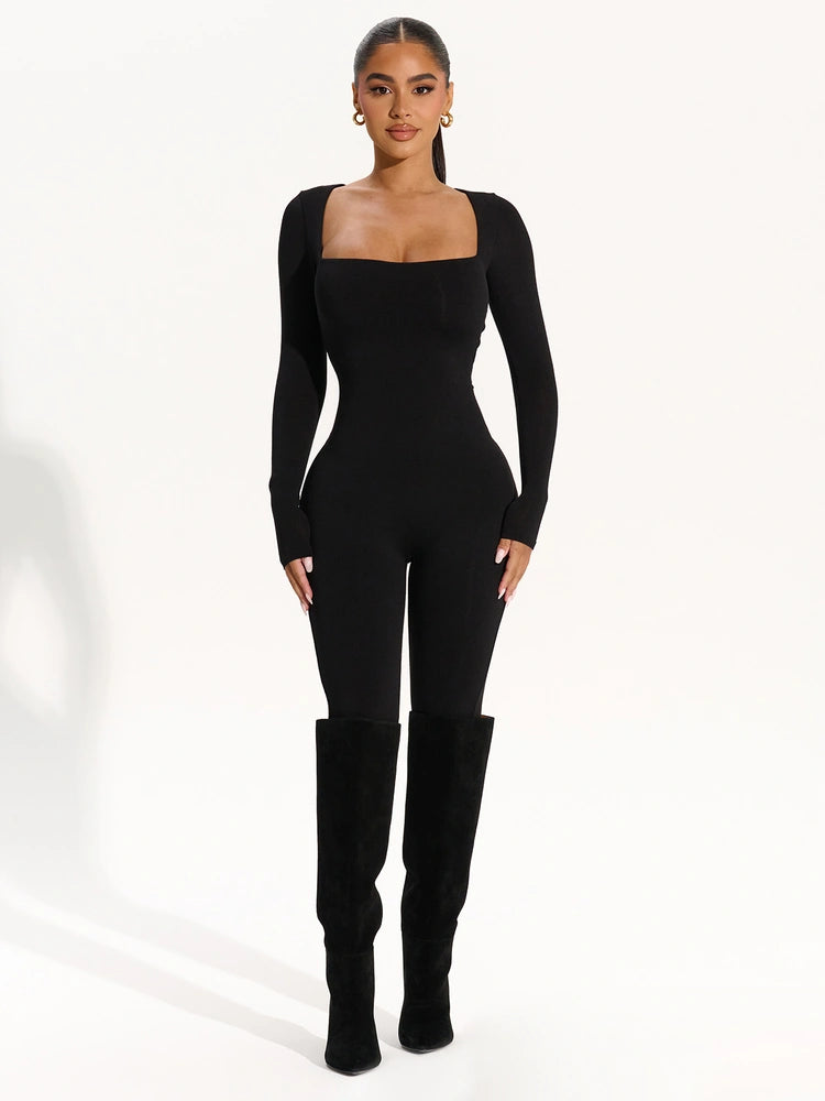 NW SQUARE UP JUMPSUIT