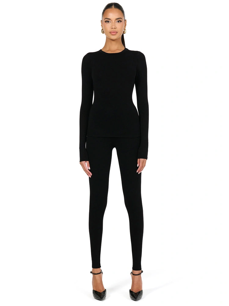 Naked Wardrobe Jogger Sweatpants Womens XL Style NW-MP004 Black