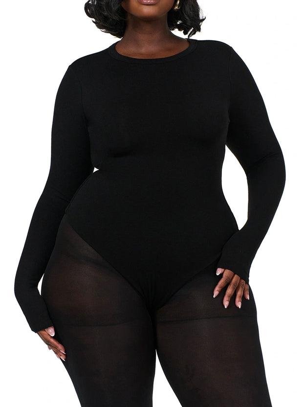 NW Sculpt Crewneck Bodysuit Curve – Naked Wardrobe