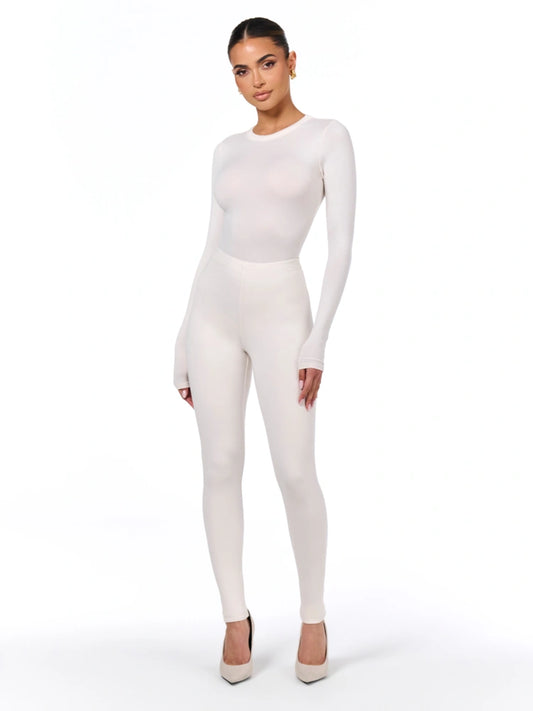 83280 - Cotton Spandex Jersey Leggings  Nude leggings, Leggings, Spring  capsule wardrobe